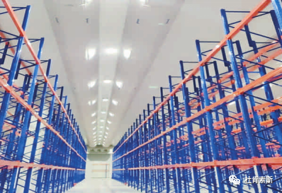 亿万先生MR柔性风管应用在低温高架库